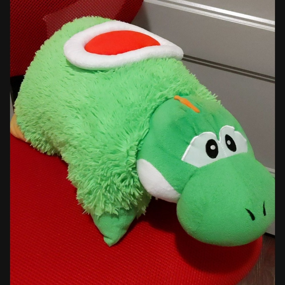Yoshi Pillow Pet Plush Stuffed Animal Super Mario